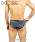 オム HOM ASIA Comfort Micro Briefs Print メンズ ブリーフ 【メール便】